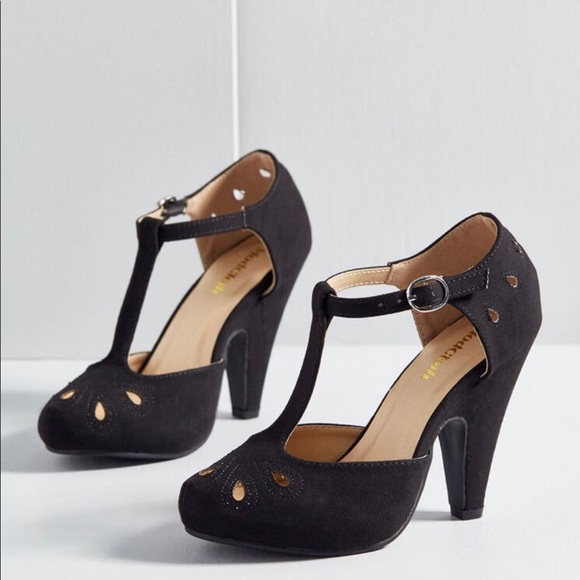 Modcloth Shoes - Refreshed Zest T-Strap Heel